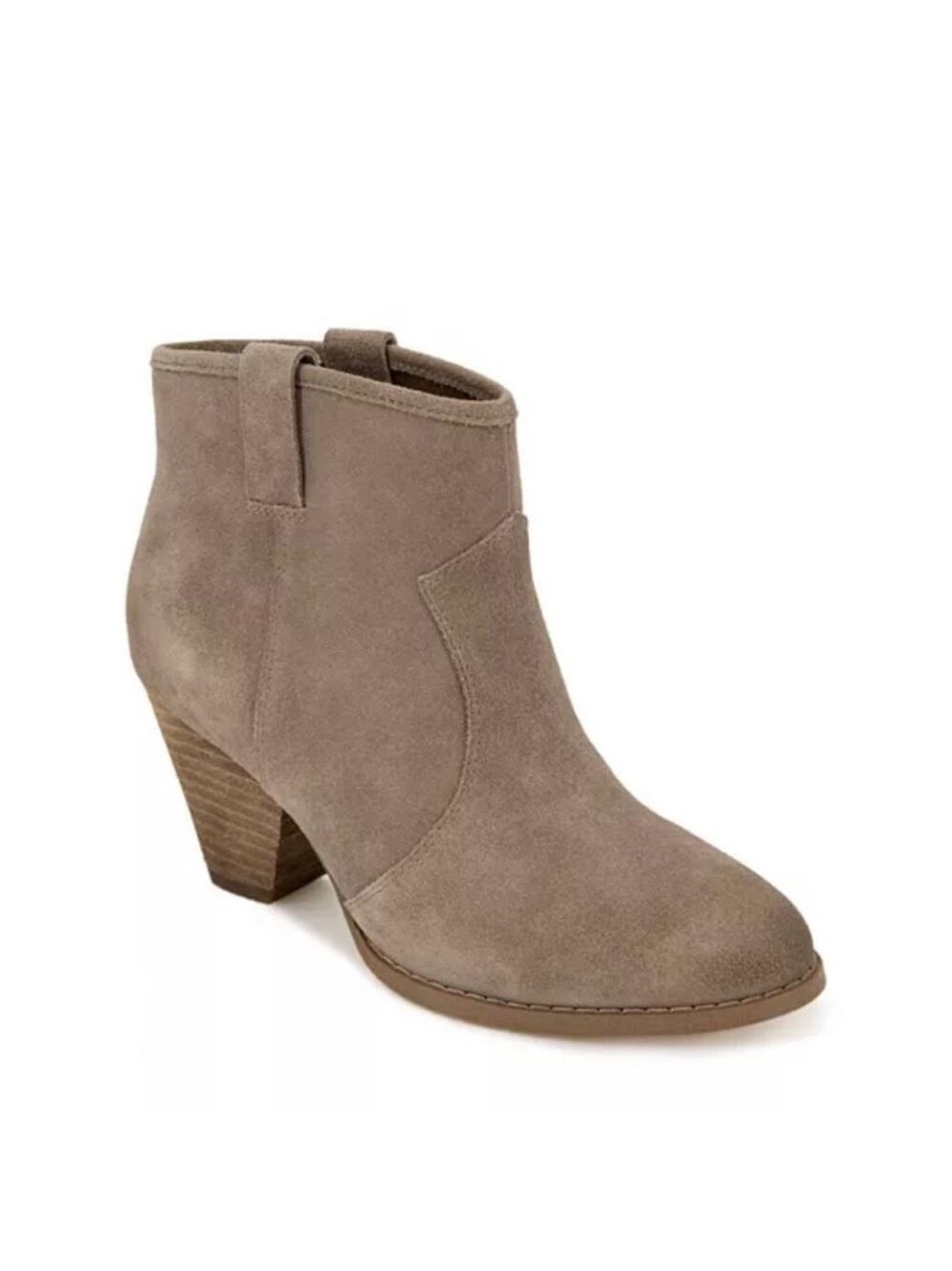NIB Splendid Eloise Suede Pull On High Heel Booties